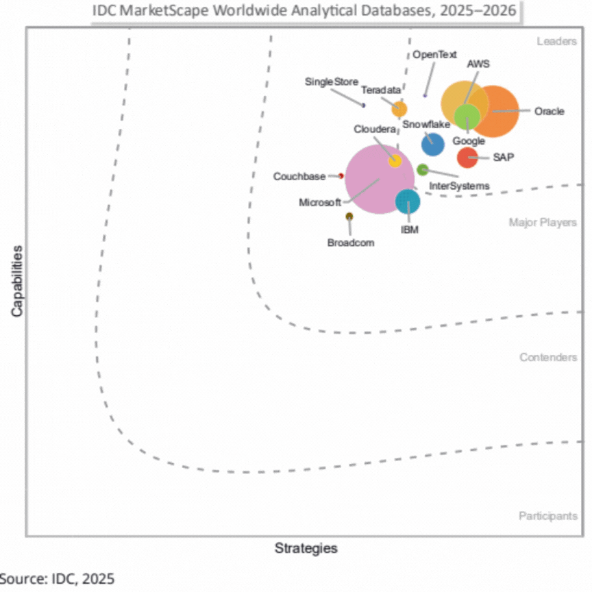 IDC MarketScape Worldwide Analytical Databases
